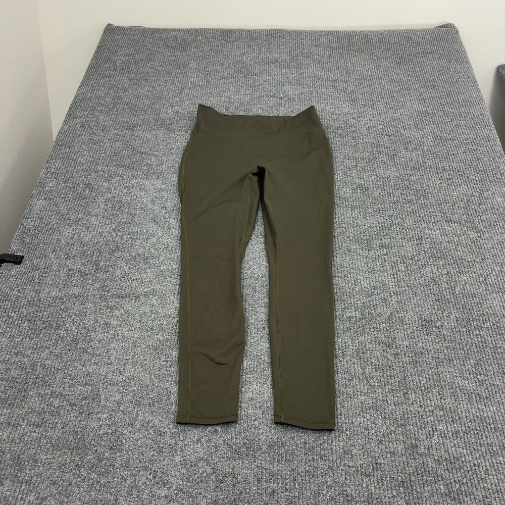 Fabletics‎ Leggings Womens S Olive Green Nylon Motion365 High Waisted Athletic